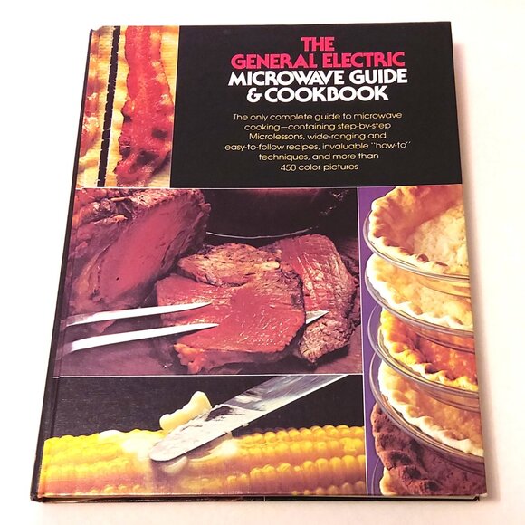 Preowned General Electric Microwave Guide and Cookbook by General Electric - Picture 1 of 7